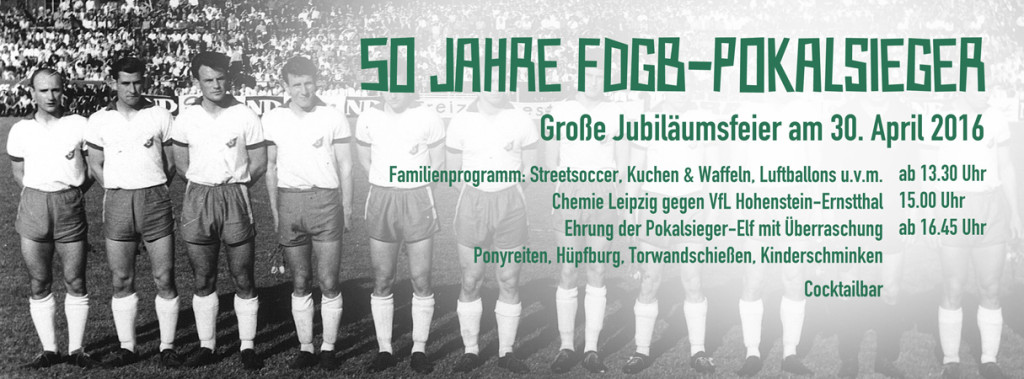 50 Jahre FDGB-Pokalsieger